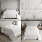 Premium  English Floral Print Printed Comforter | Double bed