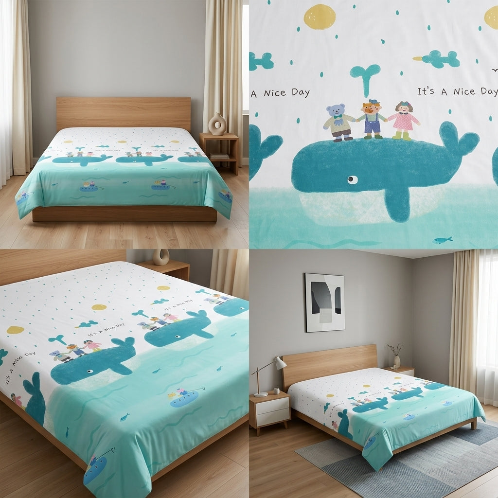 Premium Baby Comforter | Ultra-Soft & Cozy | Cute Cartoon Prints