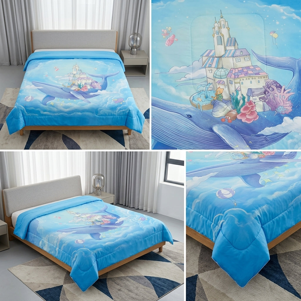 Premium Baby Comforter | Ultra-Soft & Cozy | Cute Cartoon Prints