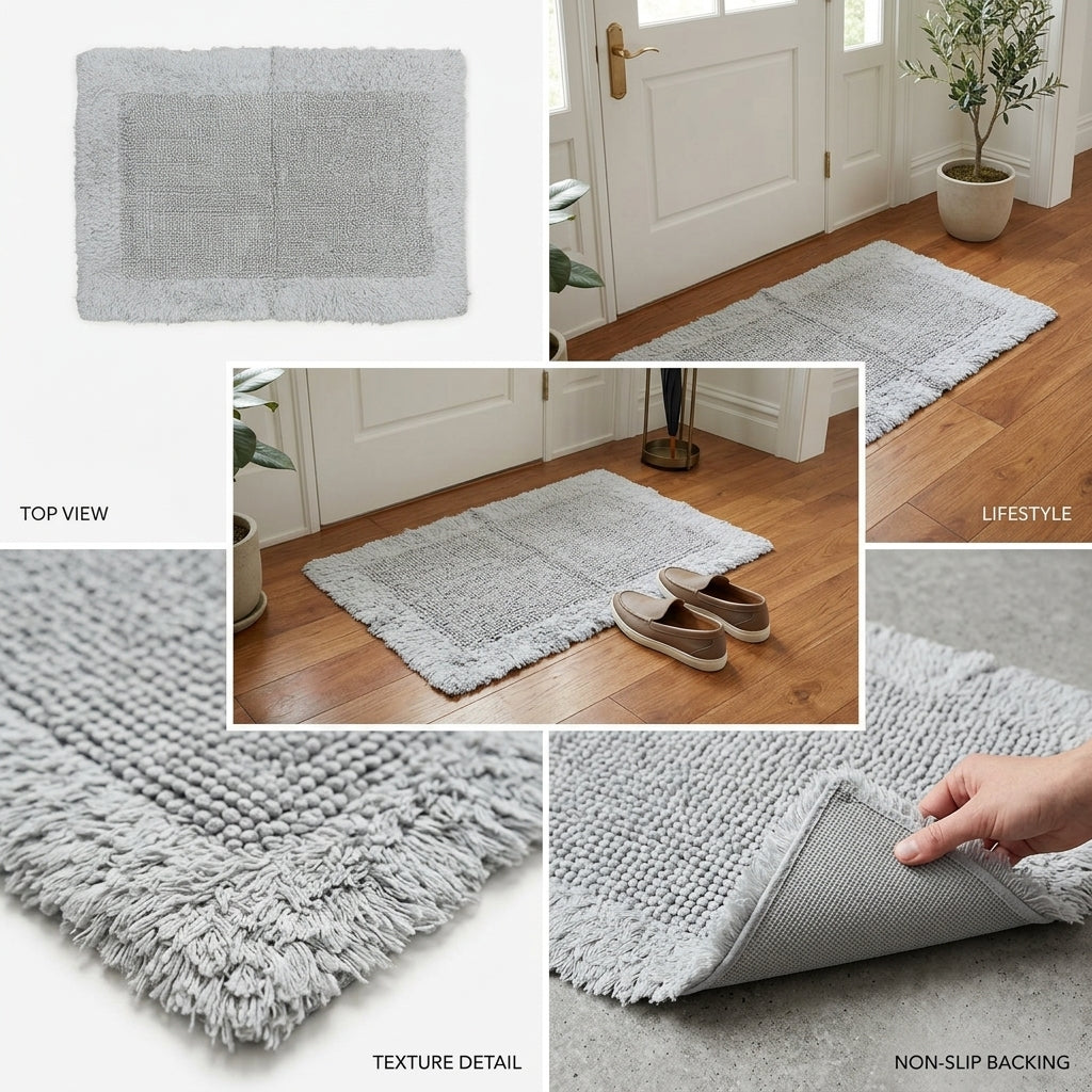Soft Door Mat Set – Pair of 2