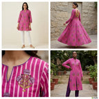 Rani Gul Pink Cotton Fabric 🩷