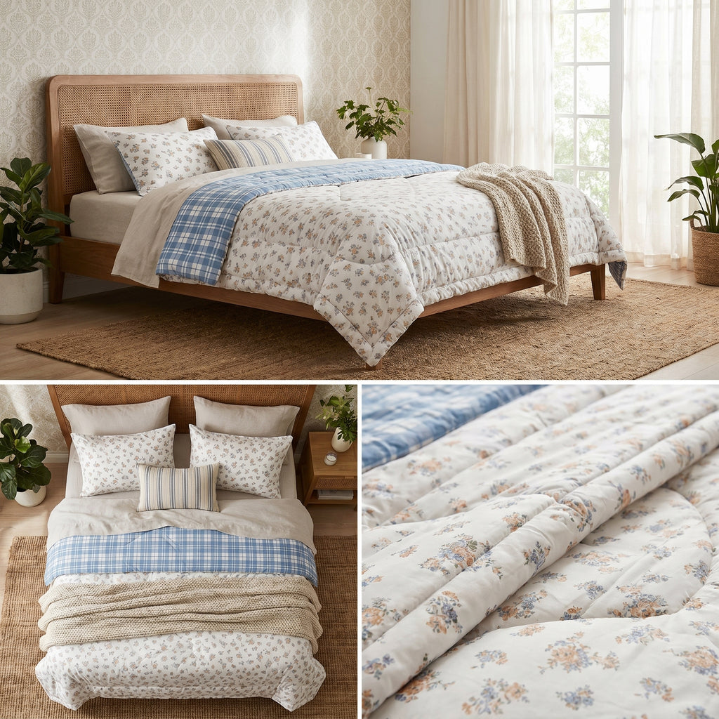Reversible Comforter King Size for Double Bed – Luxury, Style &amp; All-Season Comfort