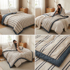 ✨ Check Mate AC Comforter – Ultra Soft King Size Comfort ✨