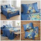 Kids Digital Printed Bedsheet Set – King Size (108 x 108 Inches)