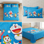 Kids Digital Printed Bedsheet Set – King Size (108 x 108 Inches)
