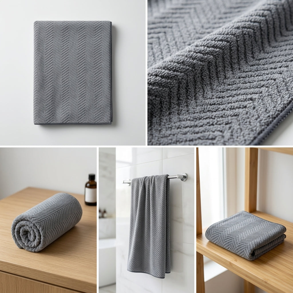 Bamboo Bath Towel – Ultra Soft & Highly Absorbent For Skin Sensitive