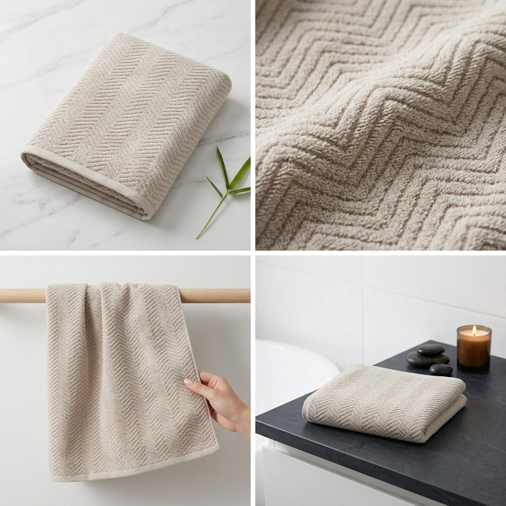 Bamboo Bath Towel – Ultra Soft & Highly Absorbent For Skin Sensitive