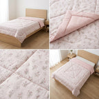 Reversible Comforter – Set Of 2 Single Bed Size (160 × 220 cm) 🌿