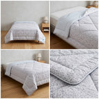 Reversible Comforter – Set Of 2 Single Bed Size (160 × 220 cm) 🌿