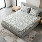 Classical Design Elastic/Fitted Bedsheets Pure Mulmul Cotton 108 BY 108 Inch Product Code :- 55B135RKEH