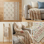 ✨ Khadi Sofa Throw – Handcrafted Elegance for Your Living Space ✨