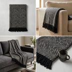 Woven Sofa Throw Blanket