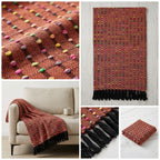 Woven Sofa Throw Blanket