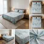 Designer Prints King Size Bedsheet | Micro Soft Cotton Size 108 By 108 Inch | Product Code :- 55B75RKEH