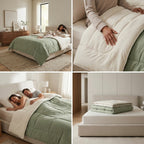 Organic Reversible Comforter – Conjugate Fiber & Yarn cotton