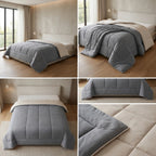 Organic Reversible Comforter – Conjugate Fiber & Yarn cotton