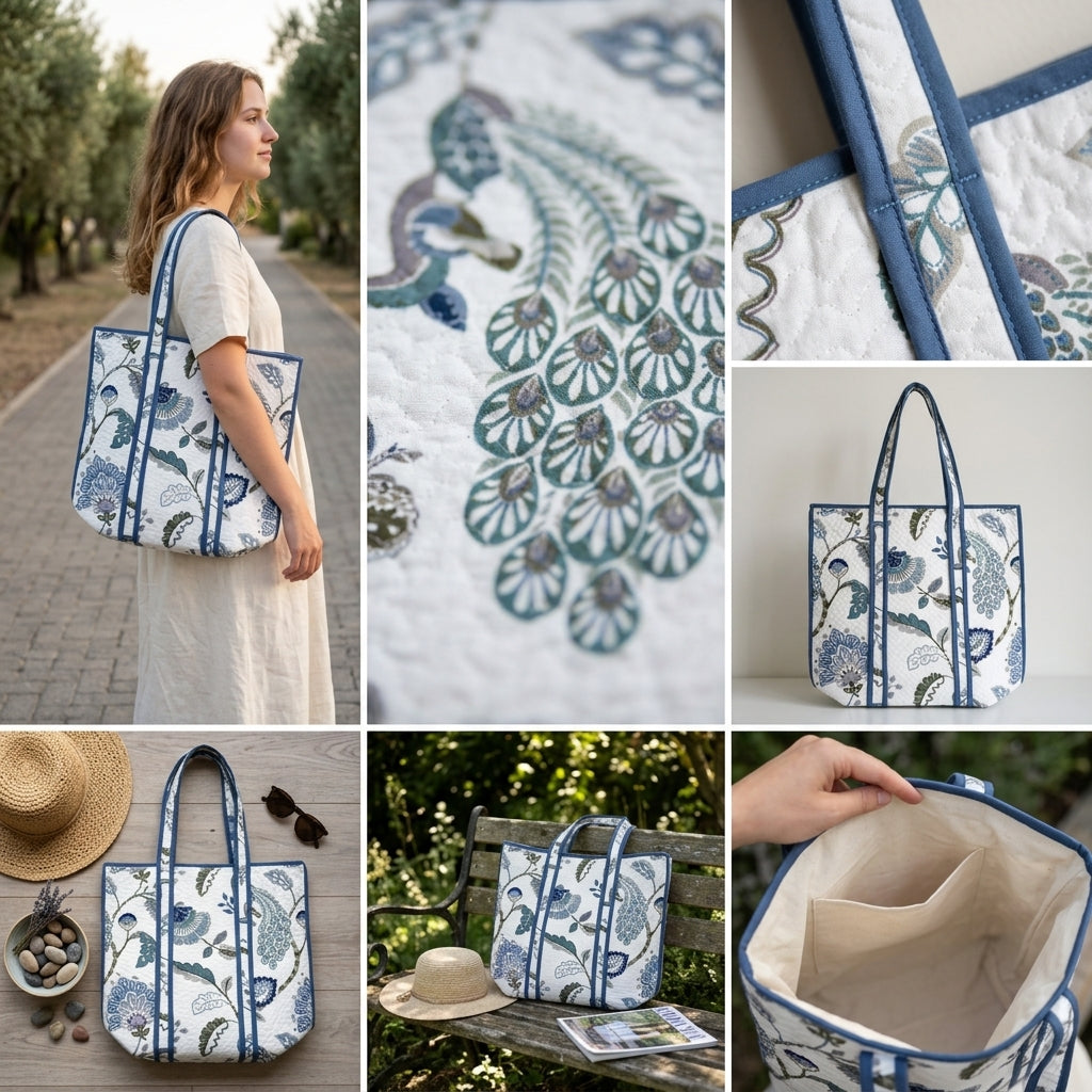 Cotton Tote Bag – Stylish, Spacious &amp; Everyday Ready