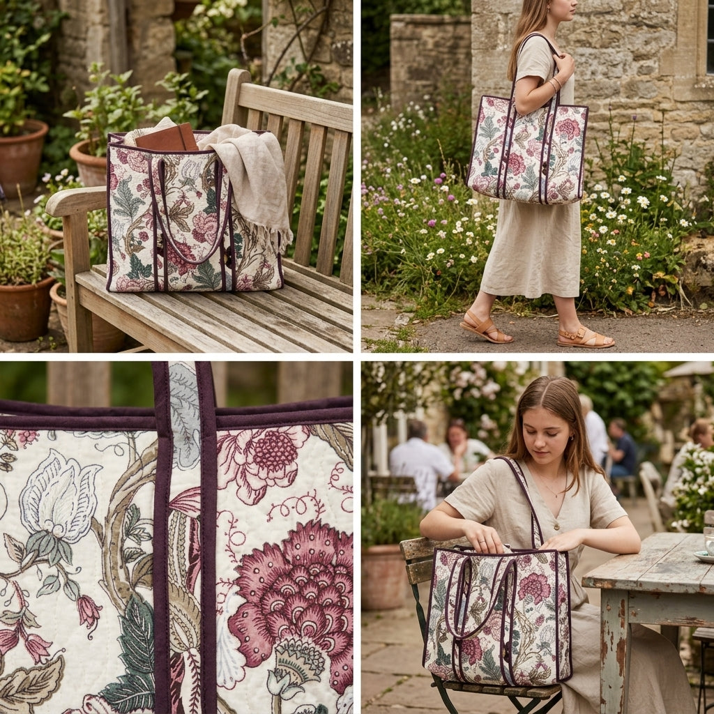 Cotton Tote Bag – Stylish, Spacious &amp; Everyday Ready