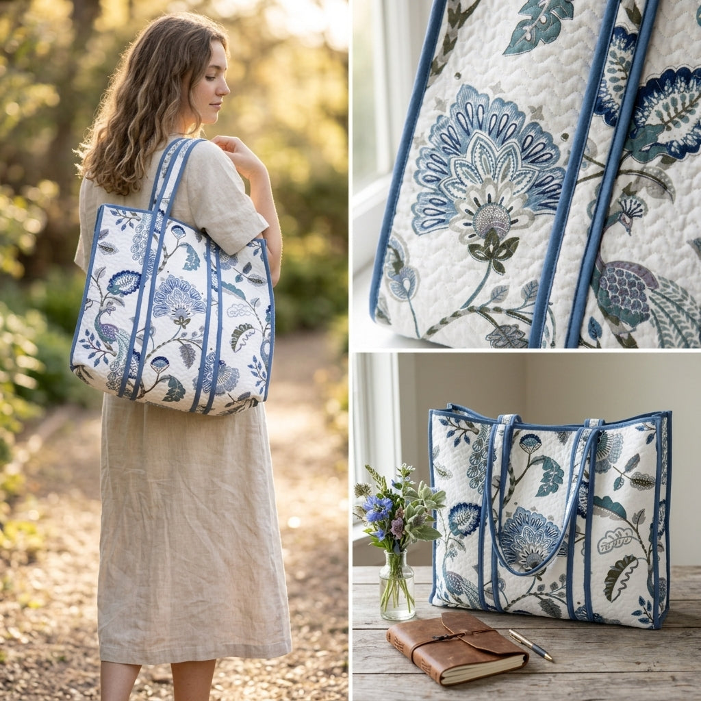 Cotton Tote Bag – Stylish, Spacious &amp; Everyday Ready