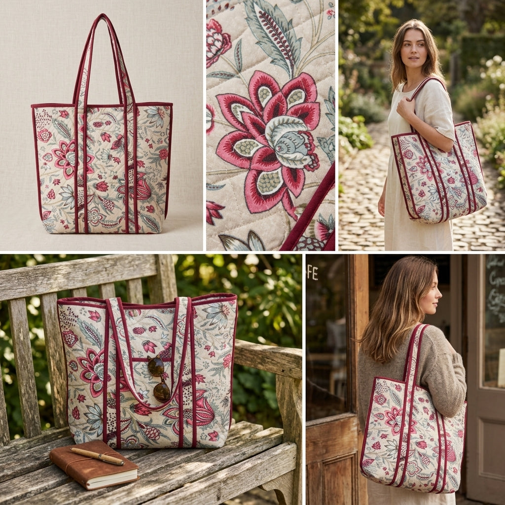 Cotton Tote Bag – Stylish, Spacious &amp; Everyday Ready