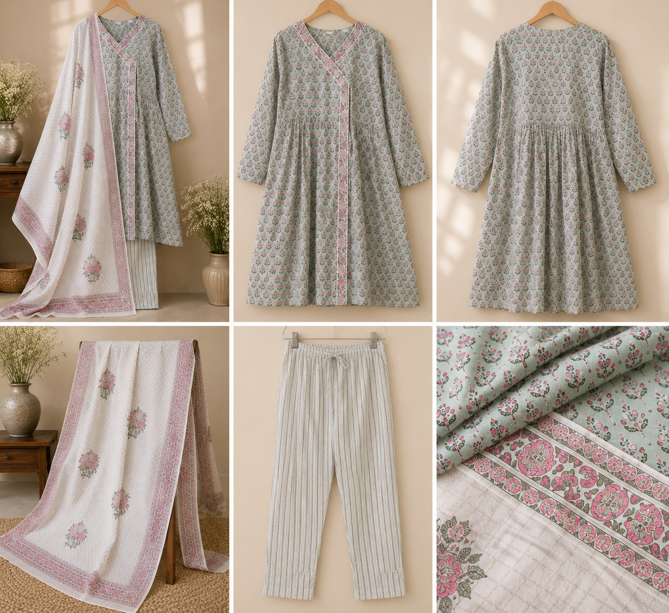 Falak 3-Piece Stitched Suit 👗
