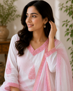 Roohi 3-Piece Stitched Suit 🌸