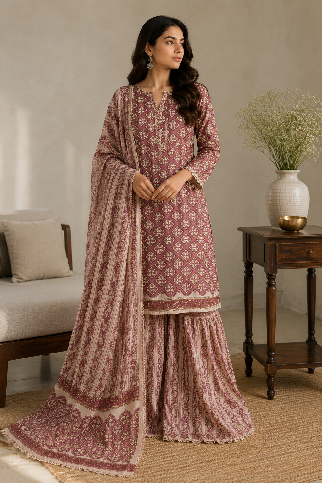 Rani 3-Piece Unstitched Suit ✨