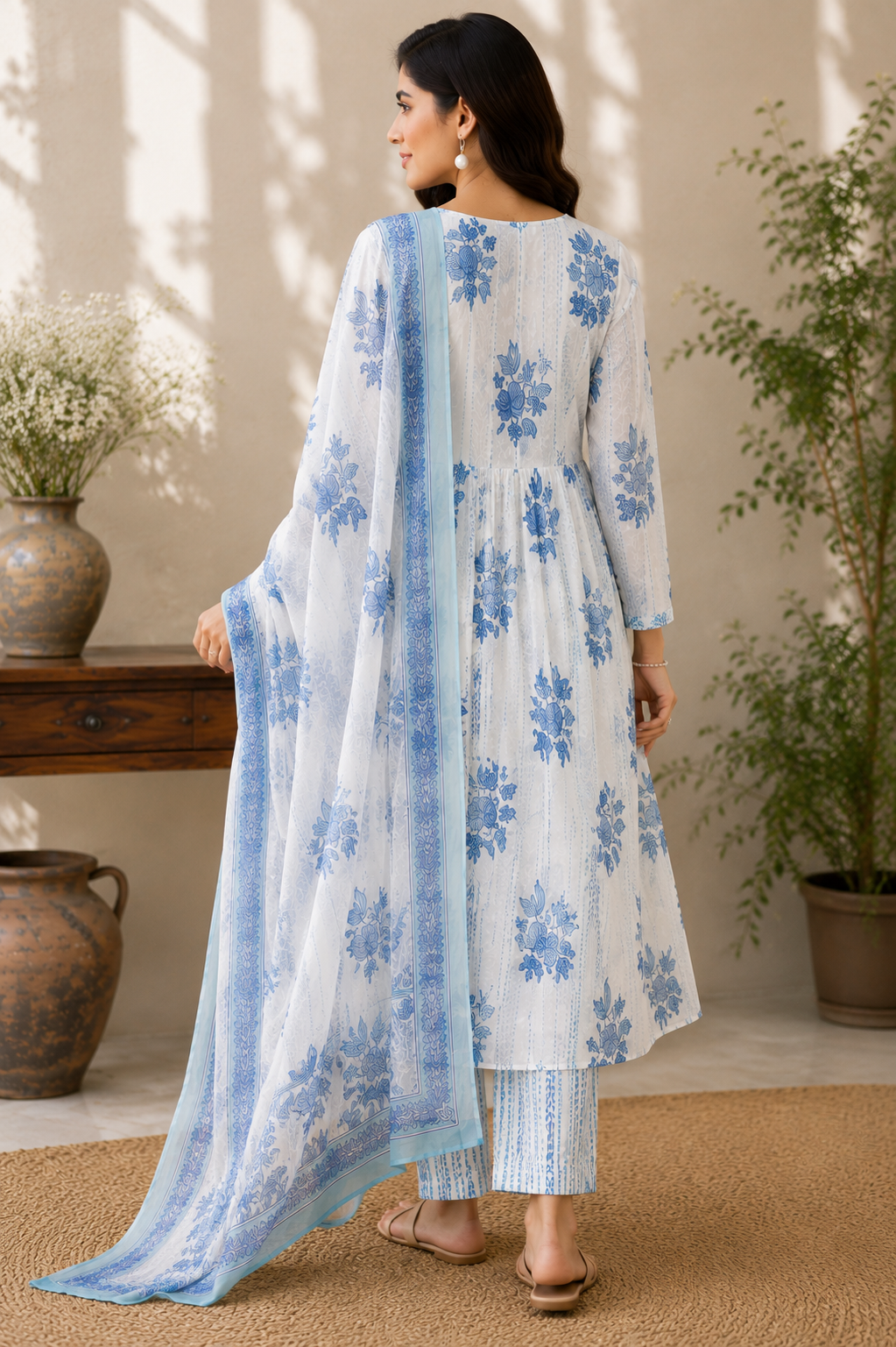 Aasma 3-Piece Stitched Suit 💙