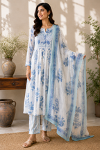 Aasma 3-Piece Stitched Suit 💙