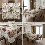 Lace Dining Table Cover – 4 Seater Product Code:- 55B58RKEH