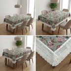 Lace Dining Table Cover – 4 Seater Product Code:- 55B58RKEH