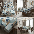 Lace Dining Table Cover – 6 Seater