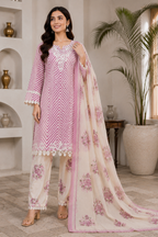 Lila 3-Piece Unstitched Suit 🌷
