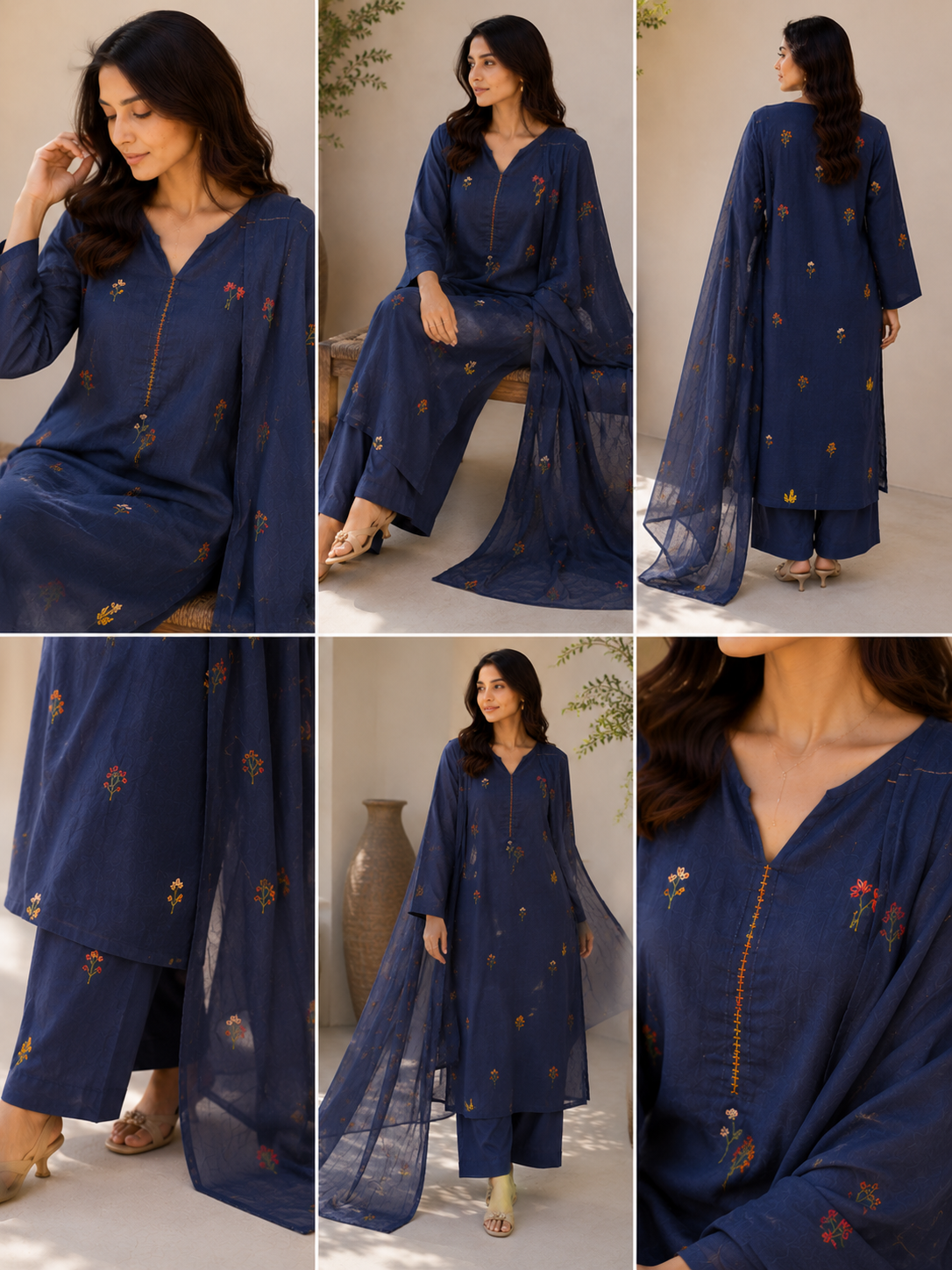 Nayab 3-Piece Stitched Suit 🪻