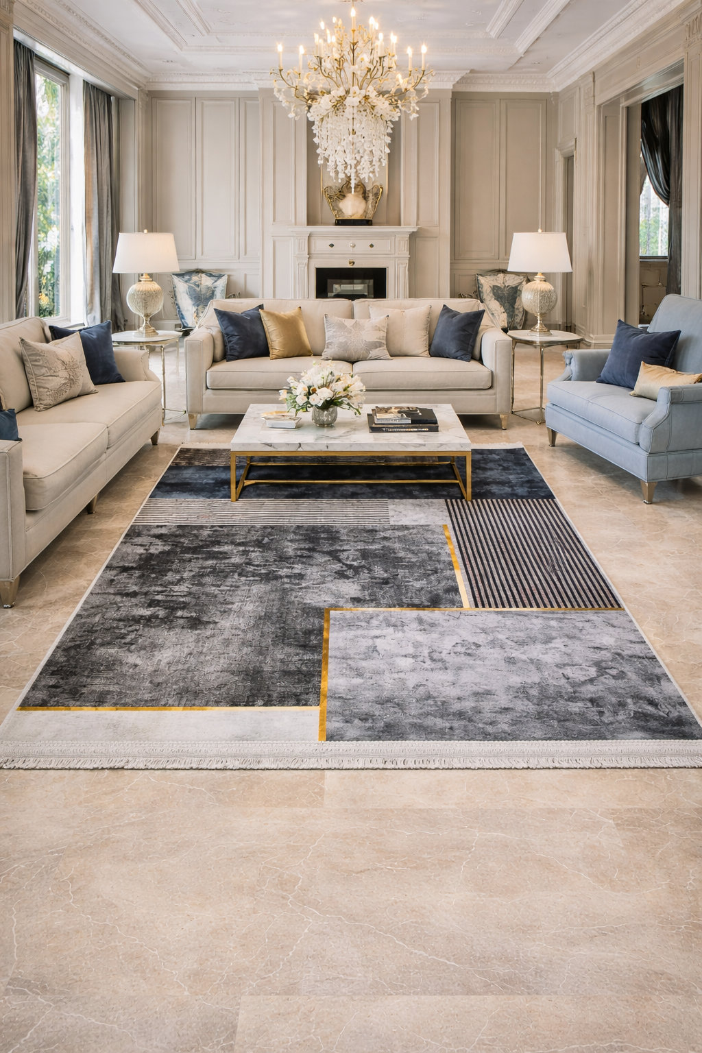 Original Persian Craft Carpet – 5x7 ft