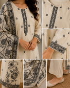 Safa 3-Piece Stitched Suit 👗