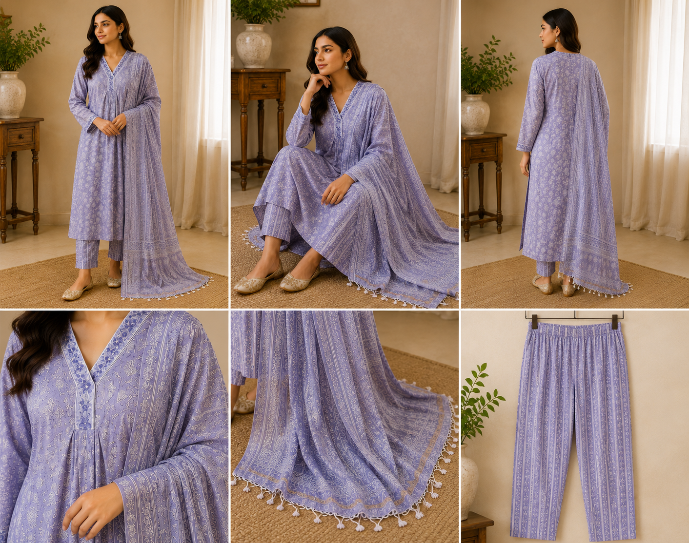 Neel 3-Piece Stitched Suit 👗