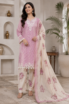 Lila 3-Piece Unstitched Suit 🌷