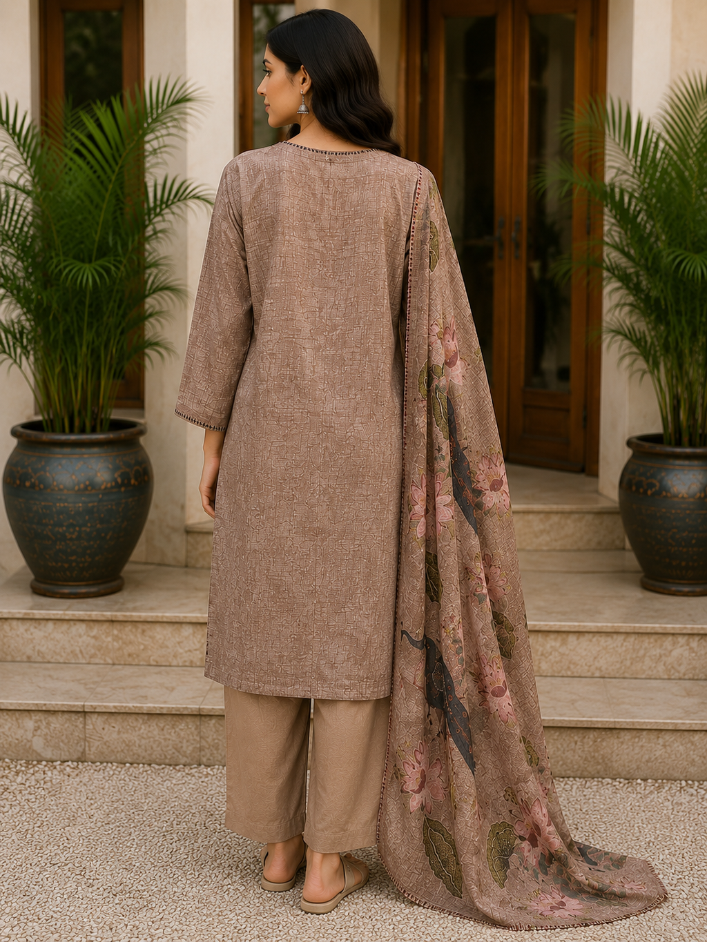 Mahira 3-Piece Stitched Suit 👗