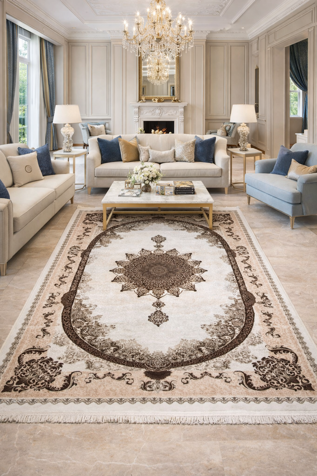 Original Persian Craft Carpet – 5x7 ft