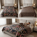 Double Reversible Mulmul Dohar – 350 Thread Count | Premium Summer Comfort