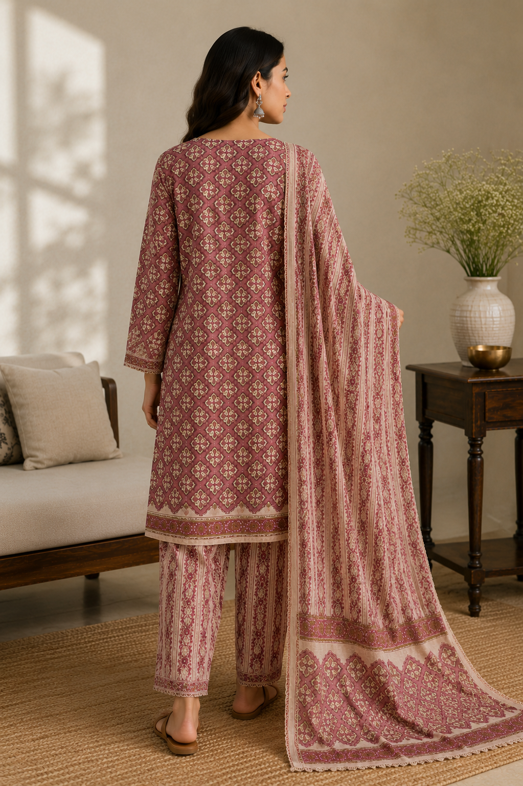 Rani 3-Piece Unstitched Suit ✨