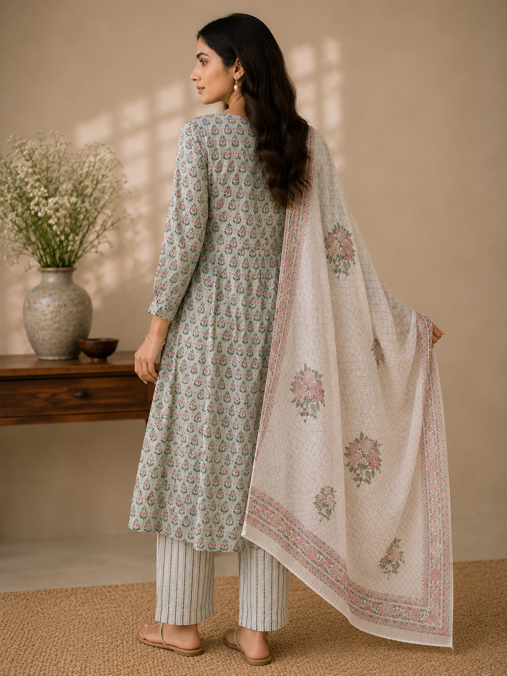 Falak 3-Piece Stitched Suit 👗