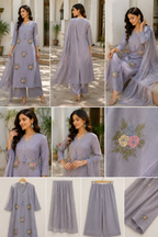 Falak 3-Piece Stitched Suit 🌺