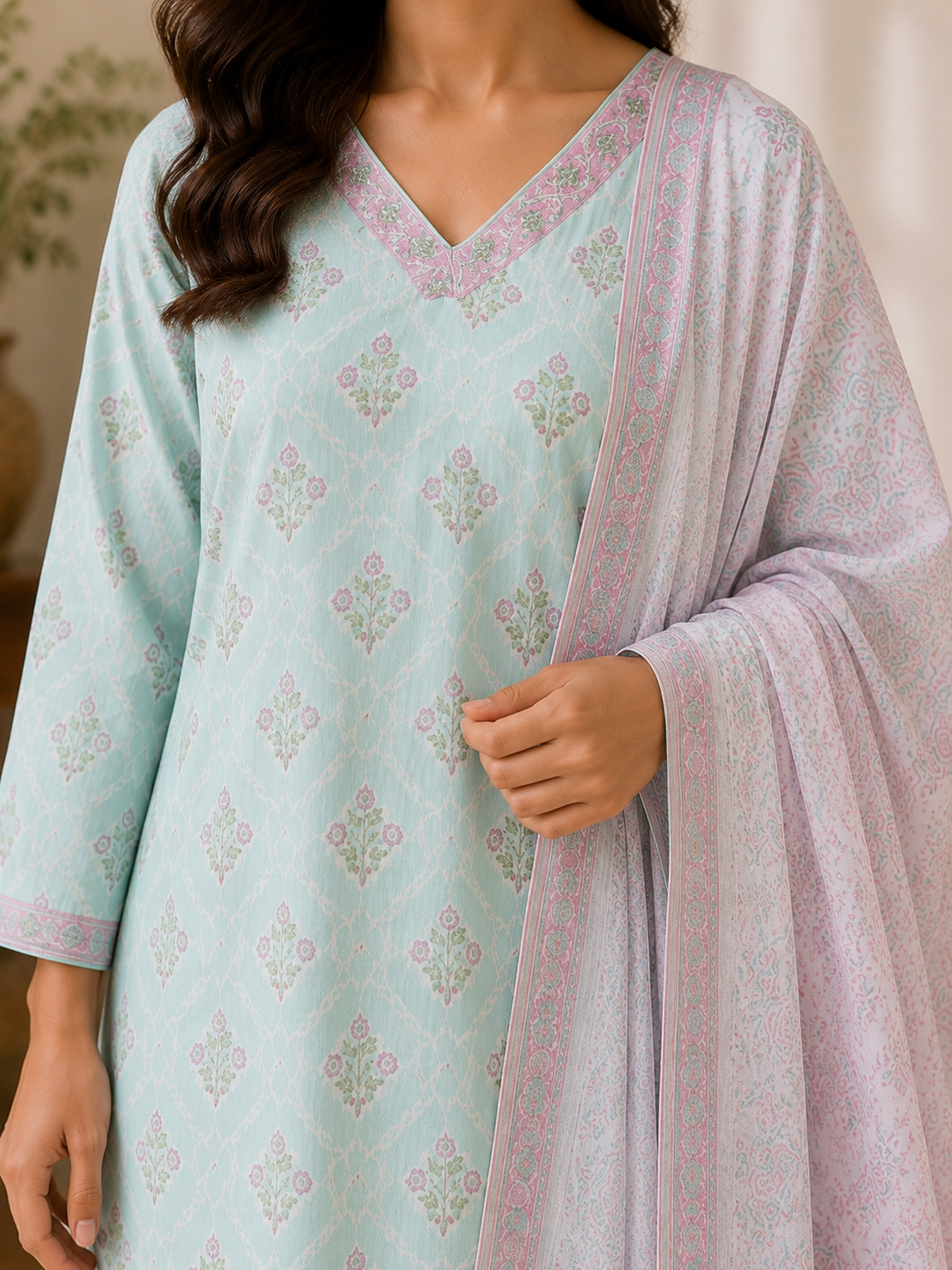 Meher 3-Piece Stitched Suit 💫
