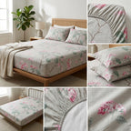 Fitted Bedsheets Pure Cotton 108 BY 108 Inch