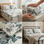 Fitted Bedsheets Pure Cotton 108 BY 108 Inch