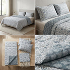 Premium 4-Piece King Size Suti Cotton Comforter Set