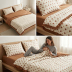 ✨ Lace 4 Piece Comforter Set – Elegant Comfort for Everyday Luxury ✨