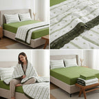 ✨ Lace 4 Piece Comforter Set – Elegant Comfort for Everyday Luxury ✨